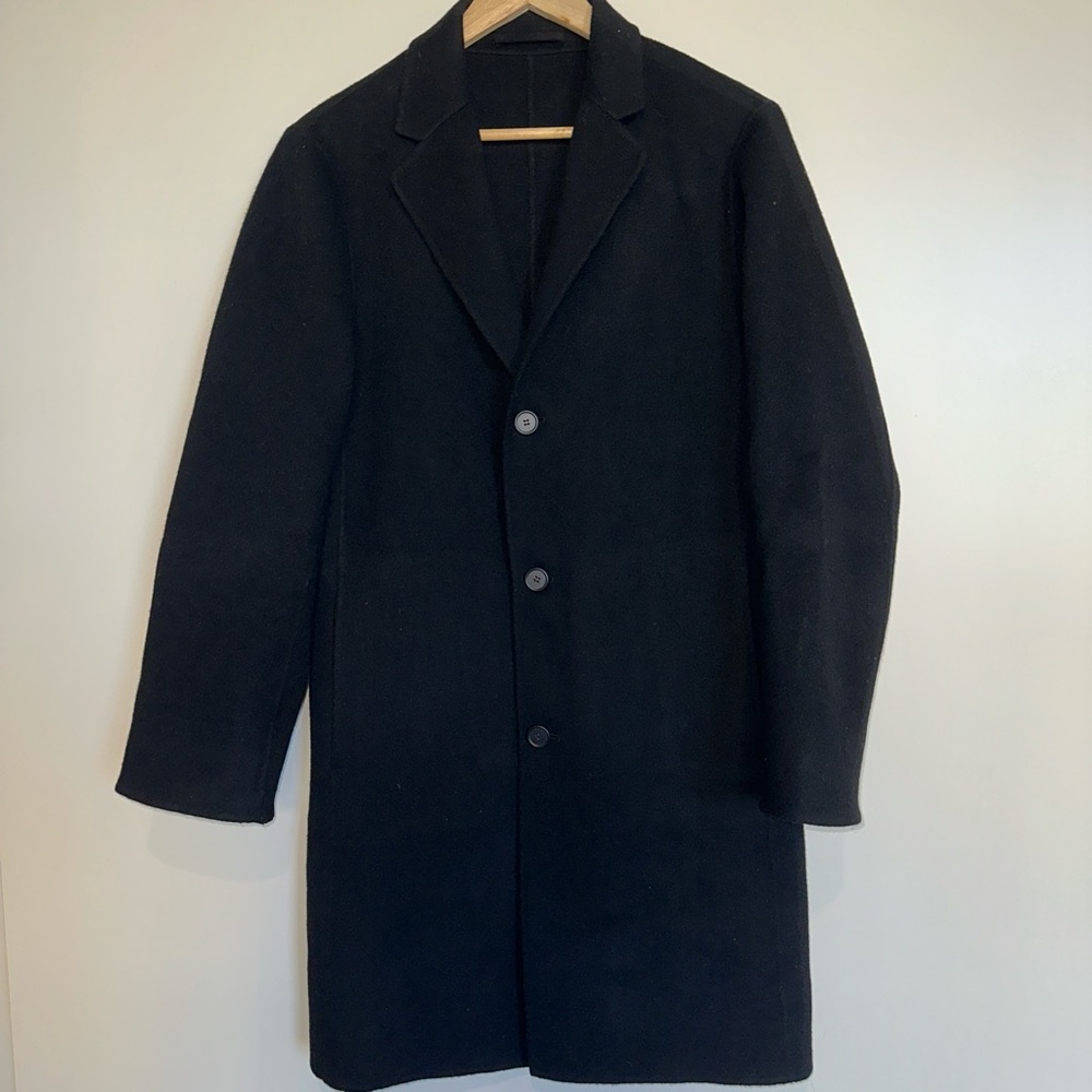 Theory men’s wool overcoat